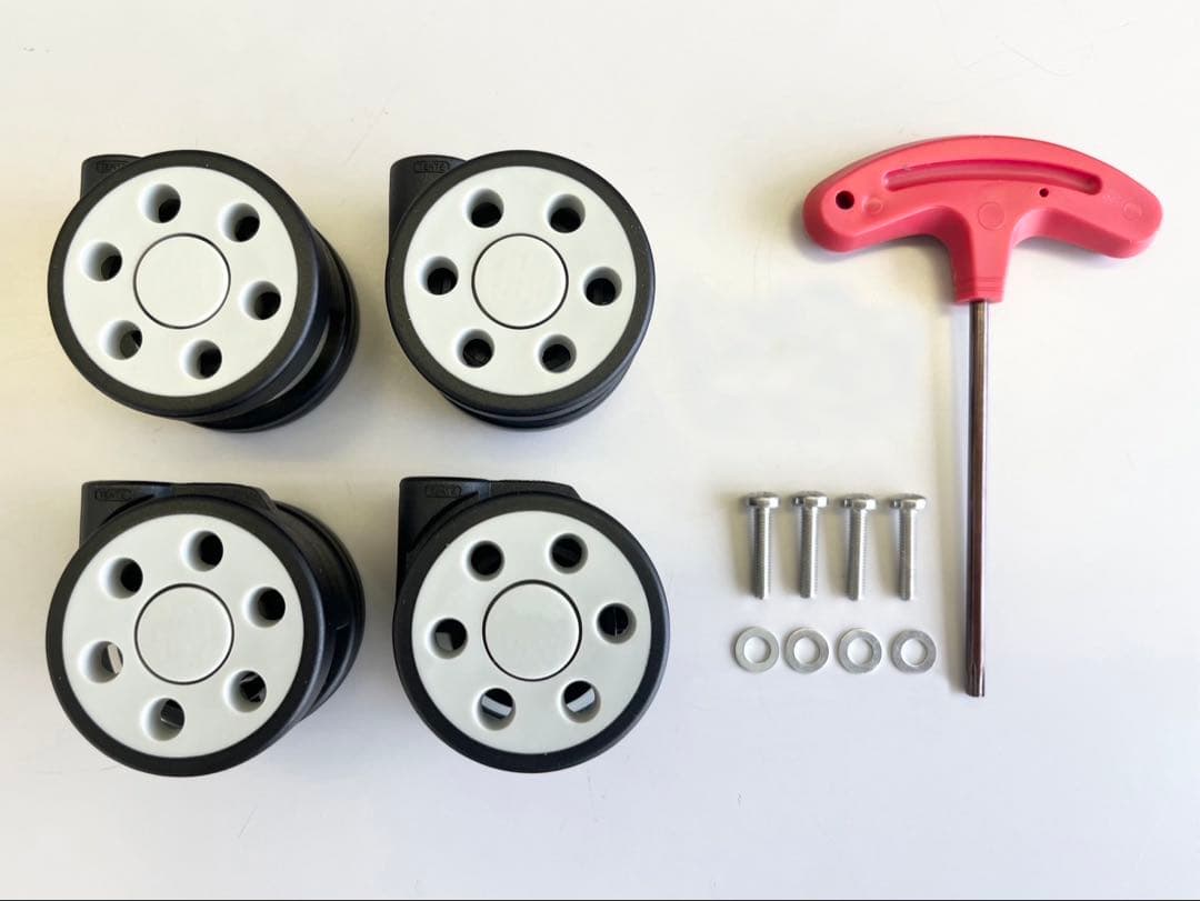 RIMOWA リモワ 互換キャスター グレー 50㎜ ４輪セット