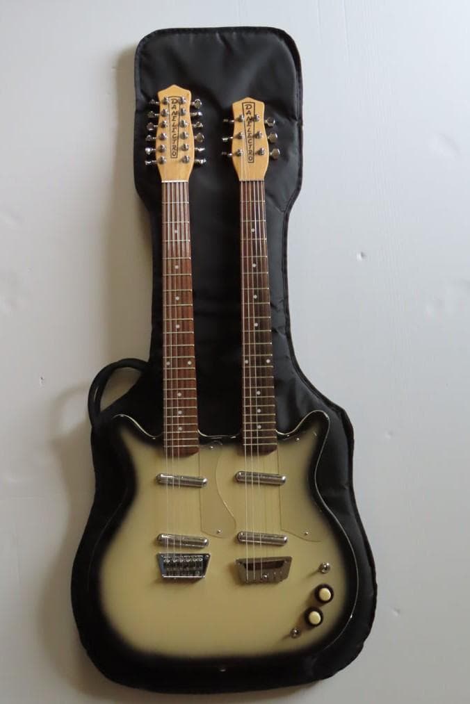 ダンエレクトロ ダブルネック 6-12　中古品　生産完了品　稀少