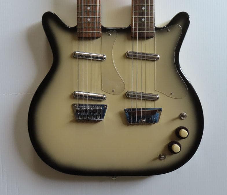 ダンエレクトロ ダブルネック 6-12　中古品　生産完了品　稀少