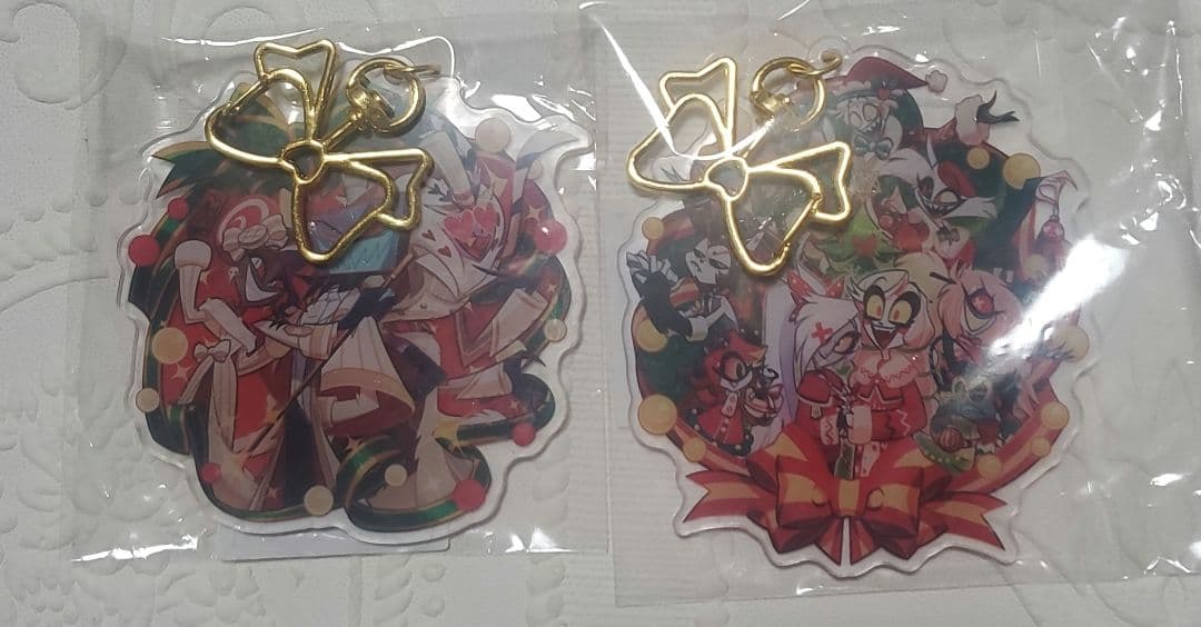 hazbinhotel クリスマス キーホルダー