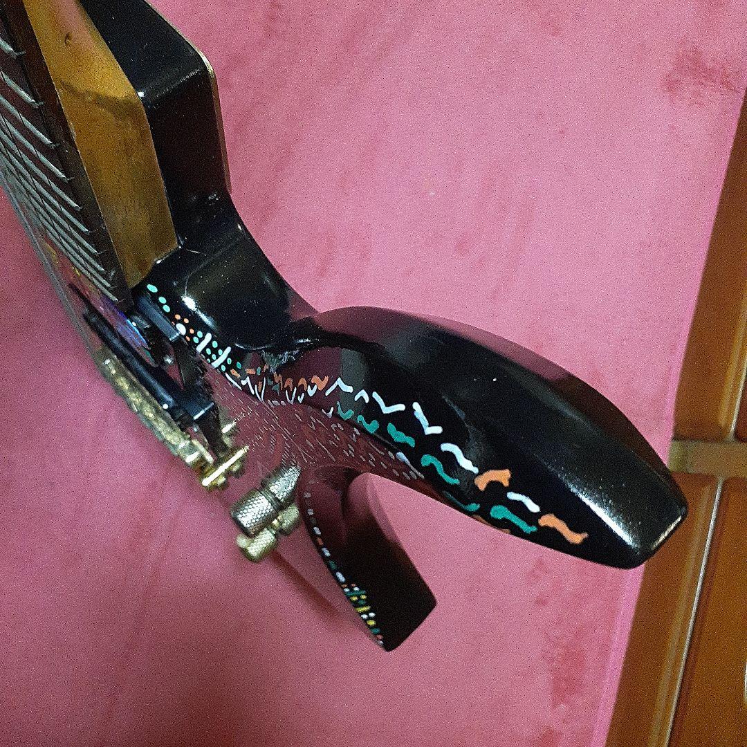 【良・美品】アメーバペイント・hideモデル。モッキンバードエレキギター。