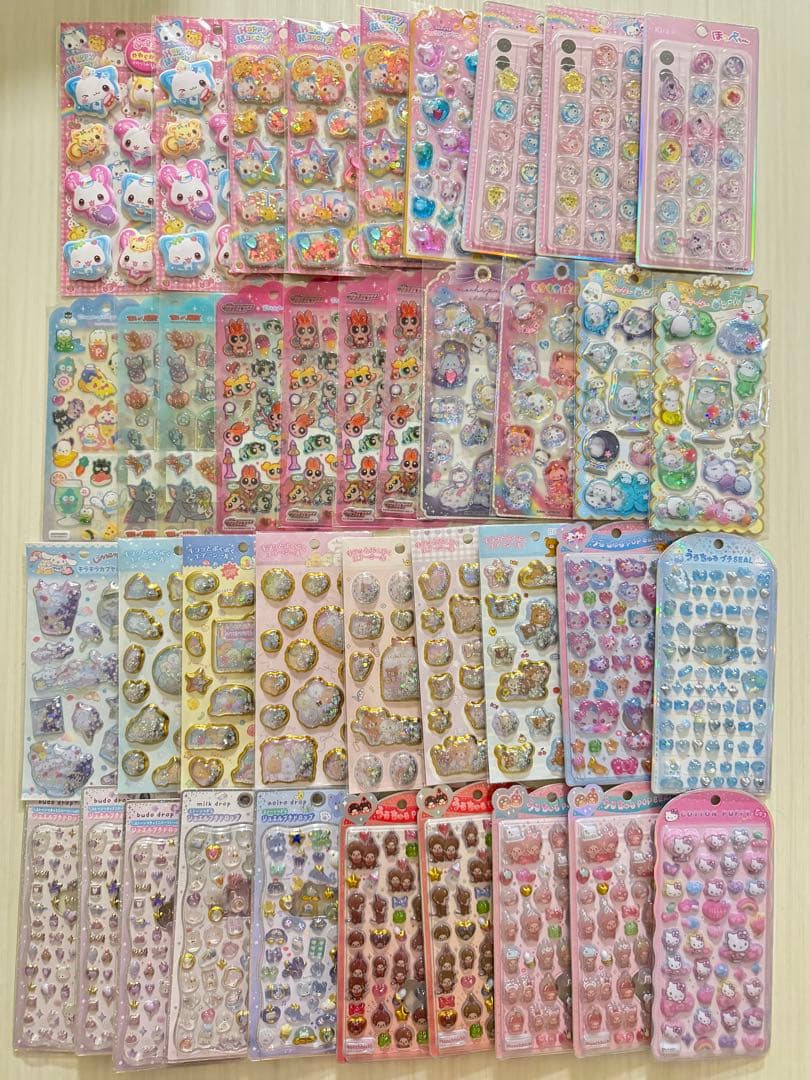 国内正規品★平成レトロ　シール３９枚　大量　まとめ売り