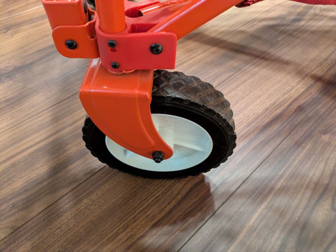 Coleman 折りたたみキャリーカート 赤