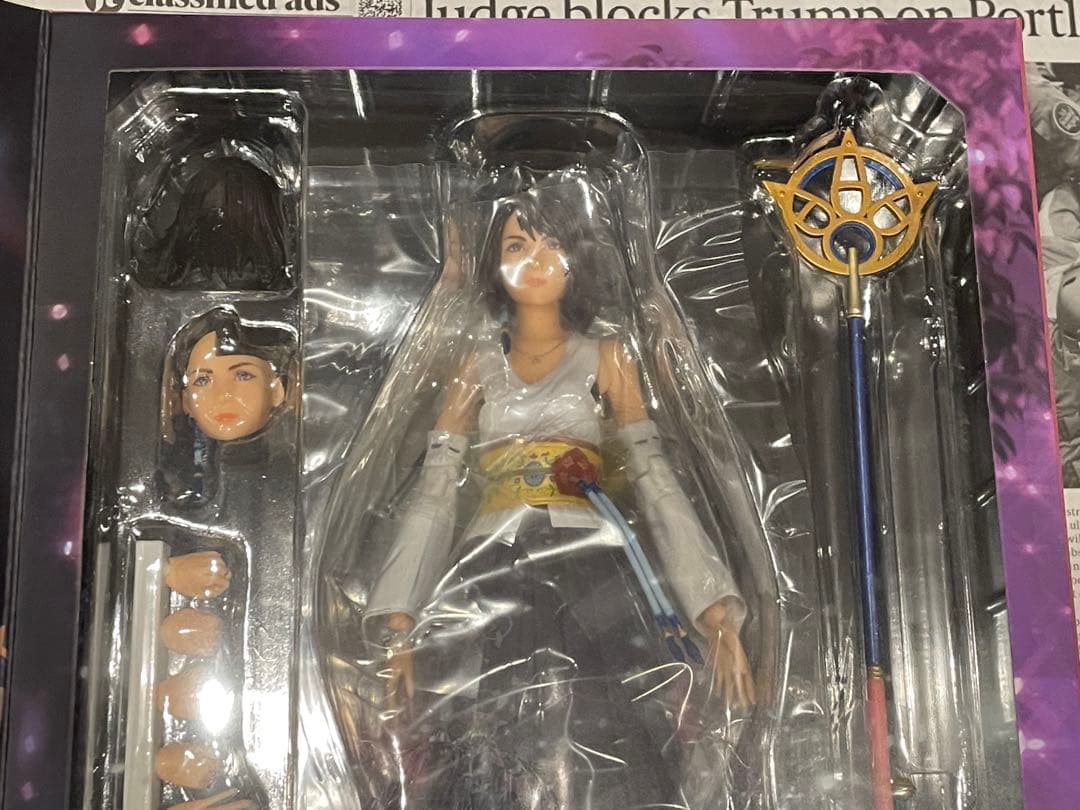 ファイナルファンタジー FF10 FFX プレイアーツ改 ユウナ　フィギュア