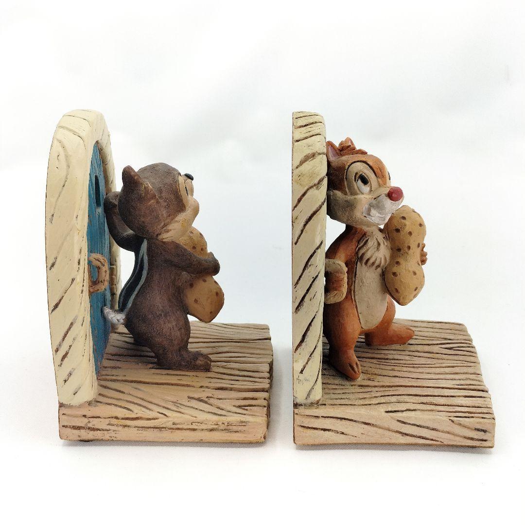 セトクラフト チップとデール ブックエンド ブックスタンド レトロ調