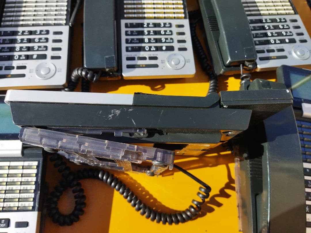 日立　HITACHI　ボタン電話装置　電話機15点まとめセット