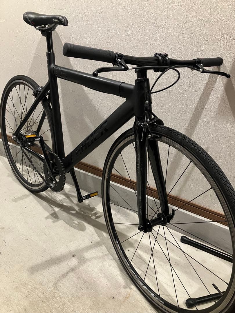 ピストLEADER 725サイズM リーダーバイク ブラック