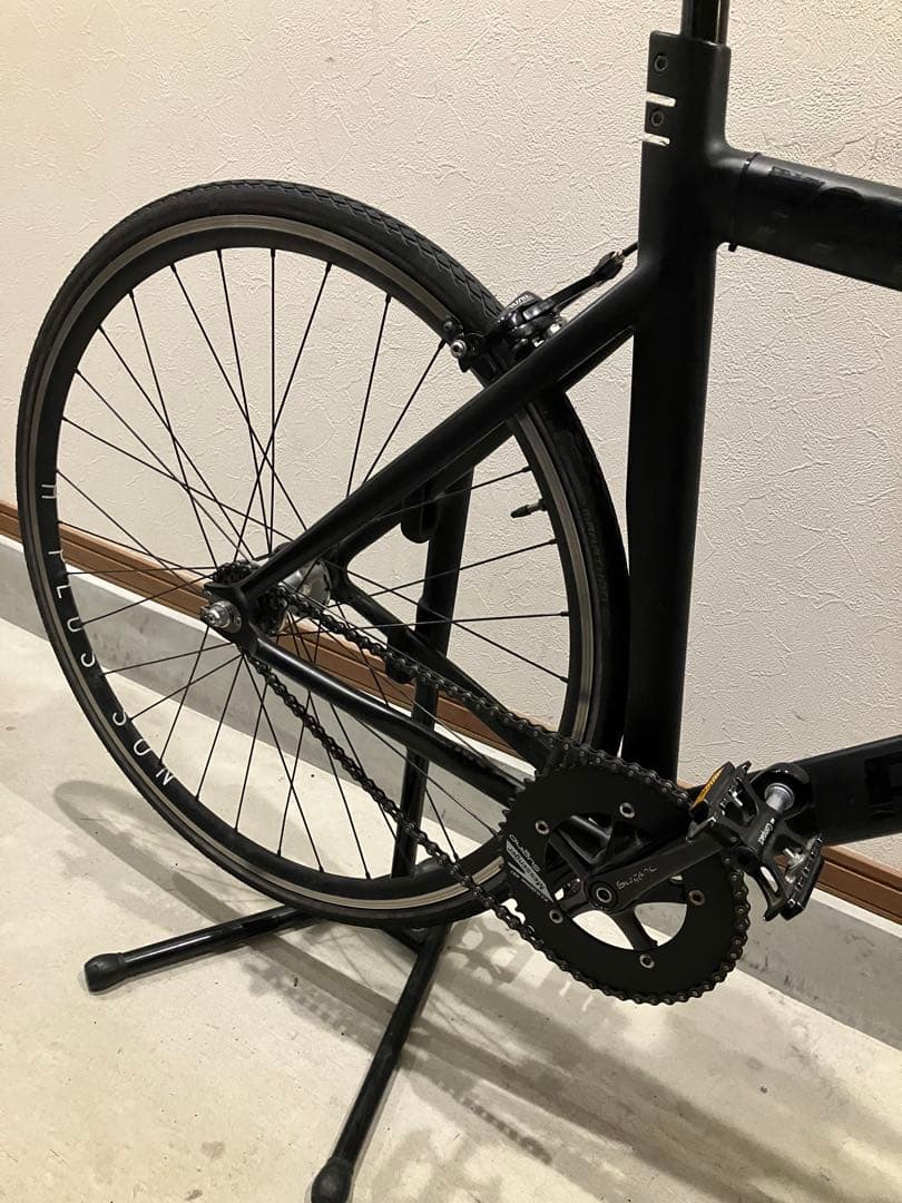 ピストLEADER 725サイズM リーダーバイク ブラック