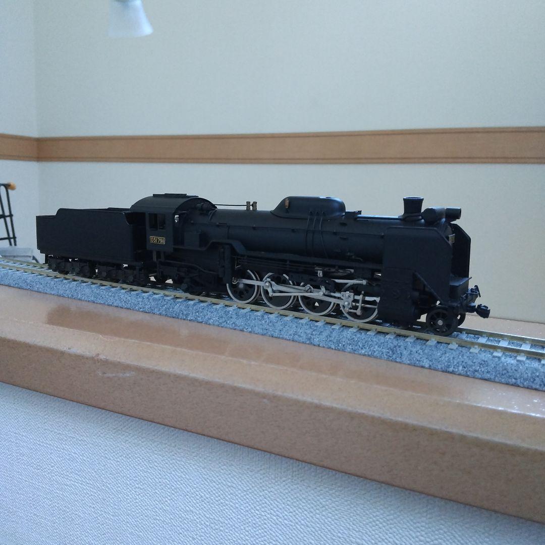 HOゲージ アダチD51蒸気機関車