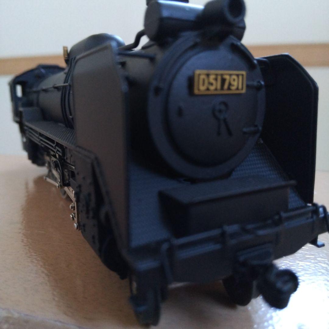 HOゲージ アダチD51蒸気機関車