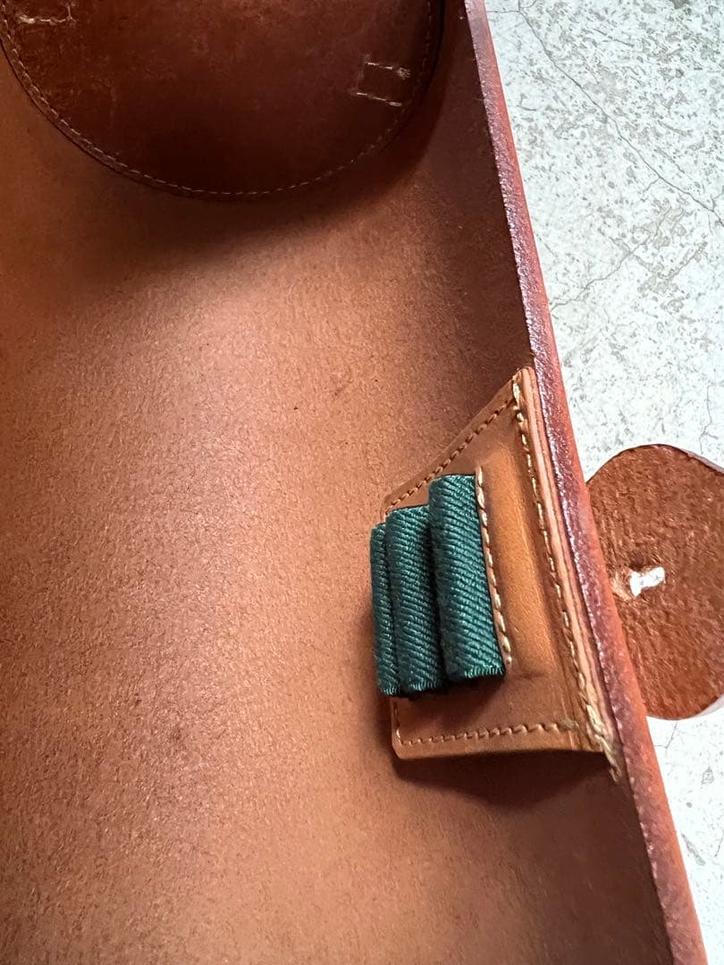 intelligent idiot サドルバッグ トップチューブ用レザーバッグ