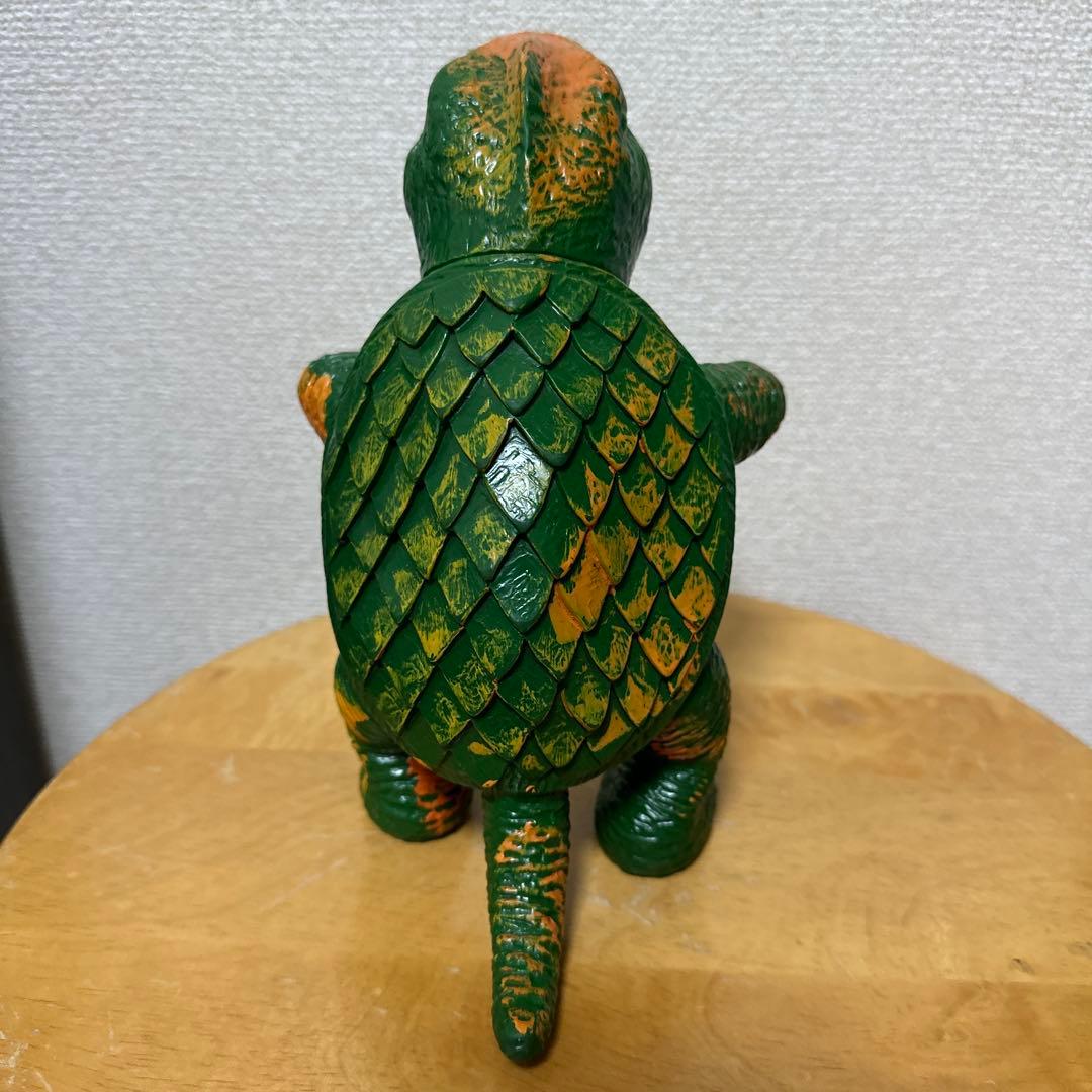 大怪獣ガメラ　大映　 怪獣ソフビ　当時物　1970年代　マルサン　レトロソフビ