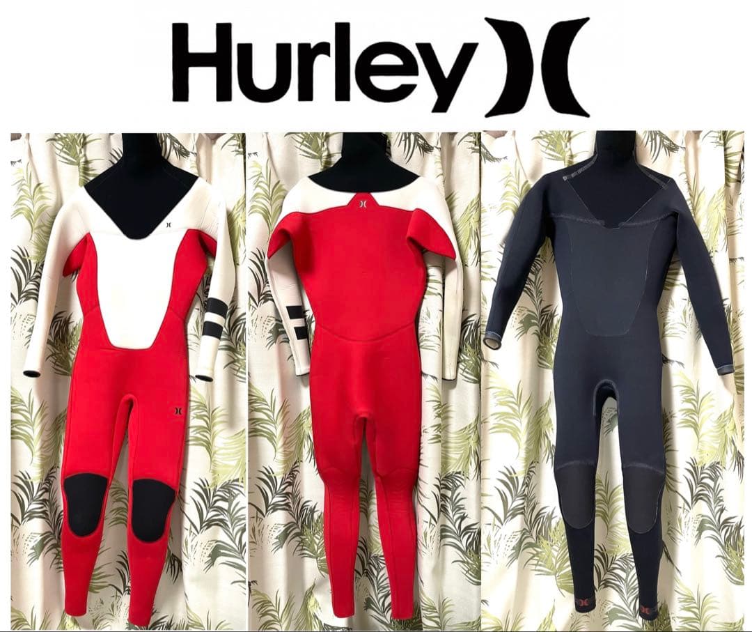 ✳️良品★メンズM位★HURLEY★3mmジャージフル★超伸縮素材★国産