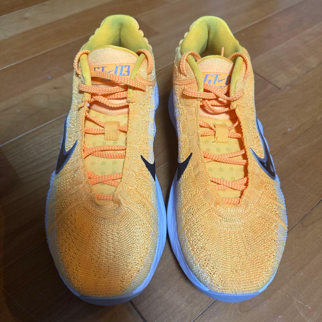 NIKE GT Hustle 03オレンジ バスケットボールシューズ