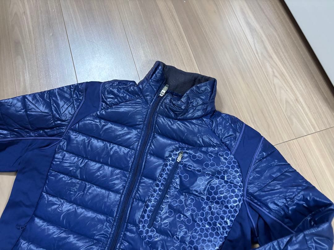 ★送料無料・美品★お洒落　デサント　ハイブリッドダウン　SAJ デモ　技術選