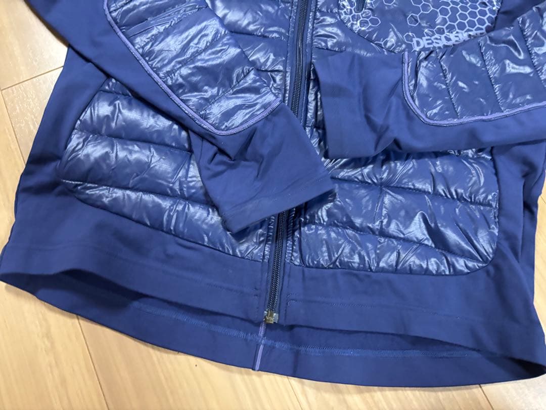 ★送料無料・美品★お洒落　デサント　ハイブリッドダウン　SAJ デモ　技術選