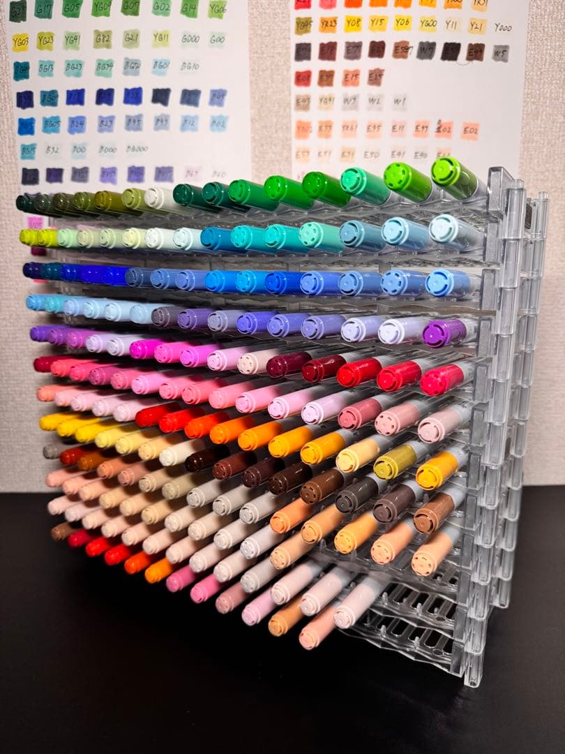 コピックチャオ 171本+コピックホルダー