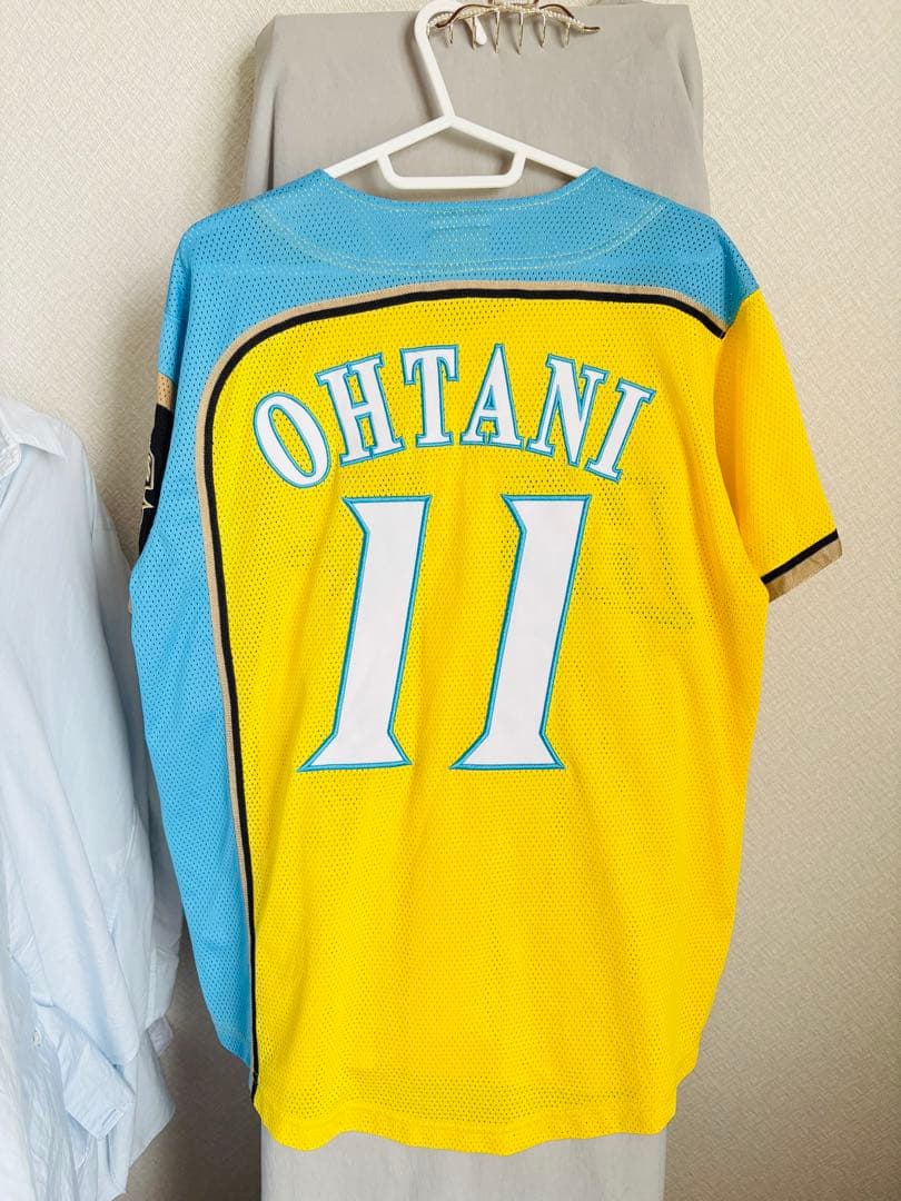 大谷 ファイターズ レプリカ ユニフォーム 11 黄