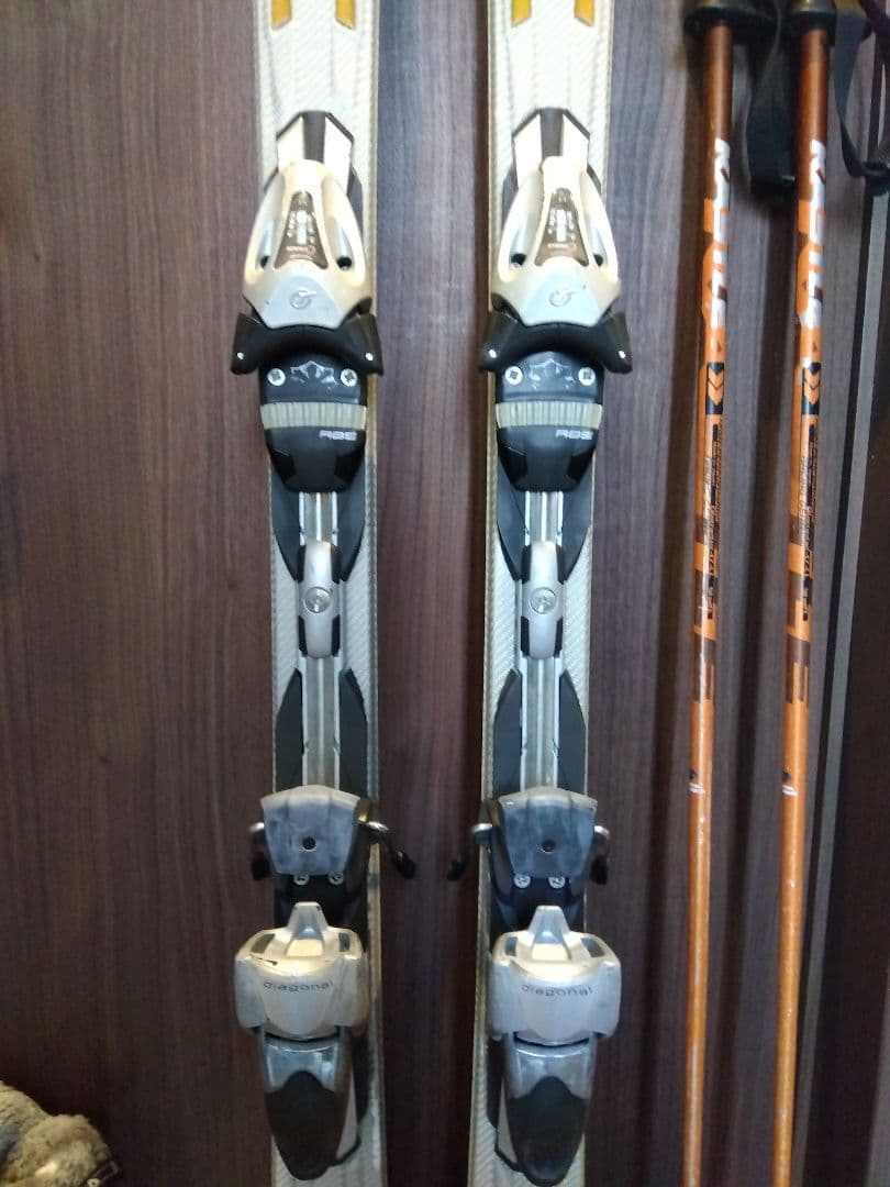 高級【ハイエンド】HEAD 学生・男女兼用 スキーセット メンテ・WAX済み✔