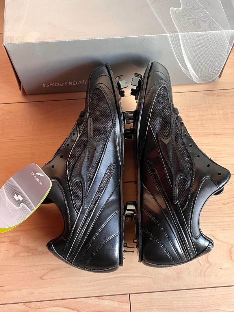 SSK 野球スパイク 27.0革底 スーパーナインMG2 新品 ANM0160