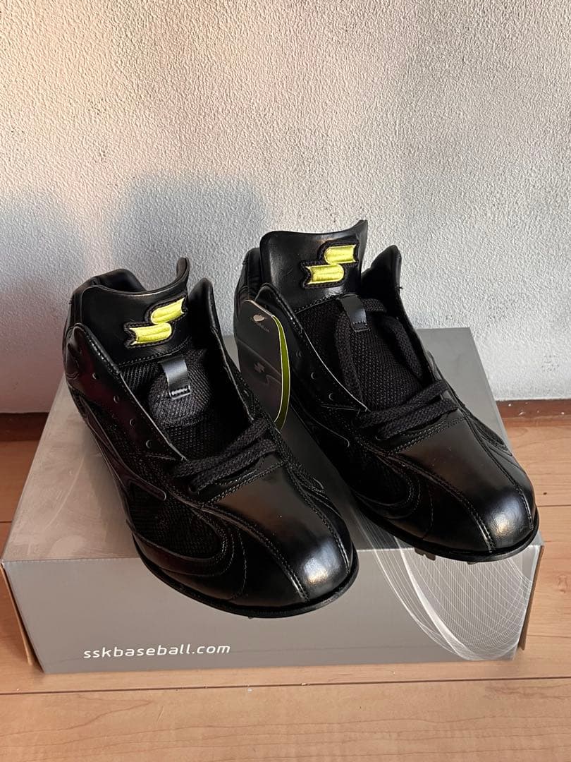 SSK 野球スパイク 27.0革底 スーパーナインMG2 新品 ANM0160
