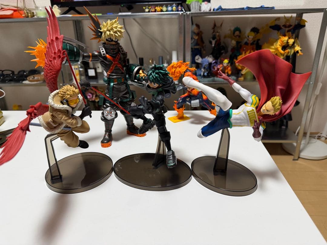 18体まとめ売り(ドラゴンボール、NARUTO、僕のヒーローアカデミア)