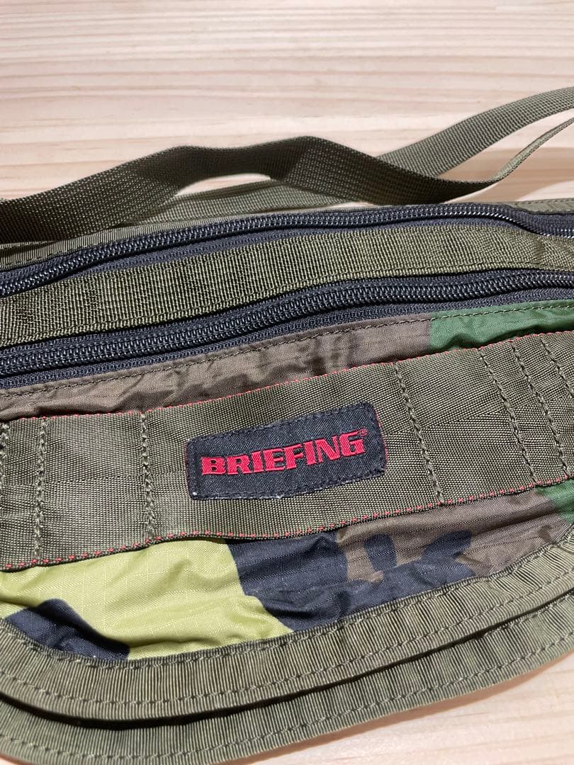 BRIEFING beams golf迷彩 ウエストバッグ