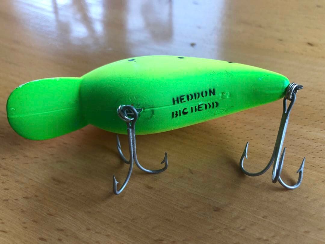 希少　heddon オールド　ヘドン　ビッグヘッド