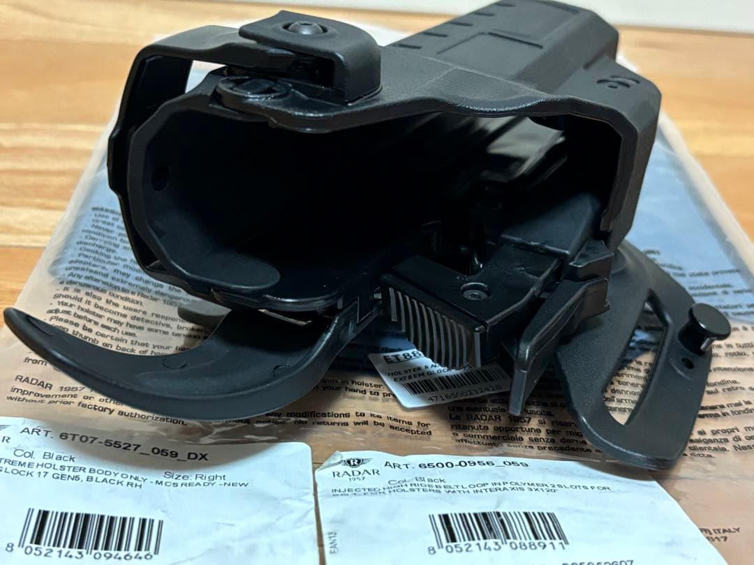 実物 RADAR 2 fast extreme グロック17 ホルスター 現行品