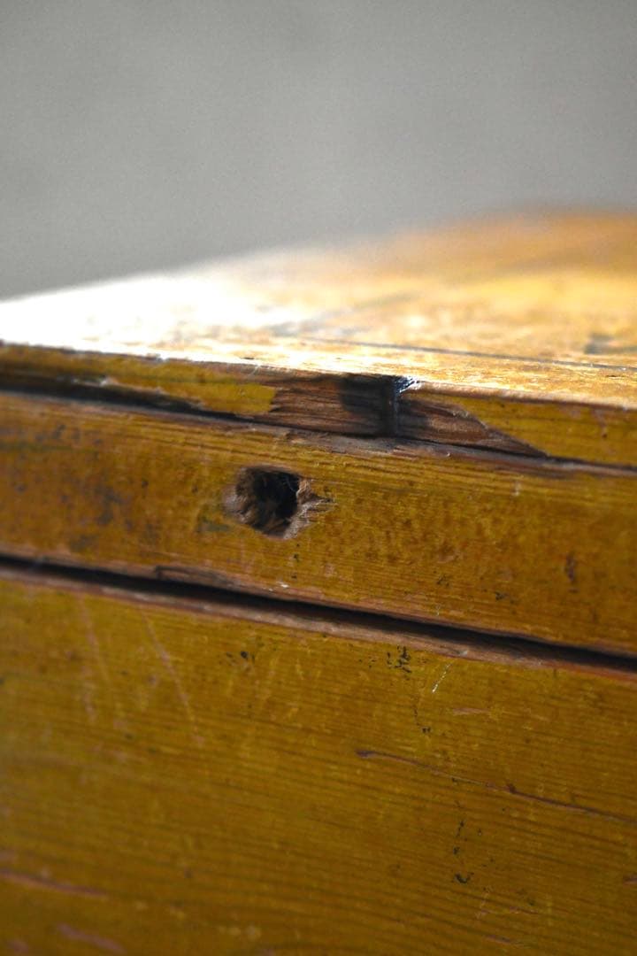 フランス　アンティーク　木箱　vintage ブロカント　1880年　襤褸