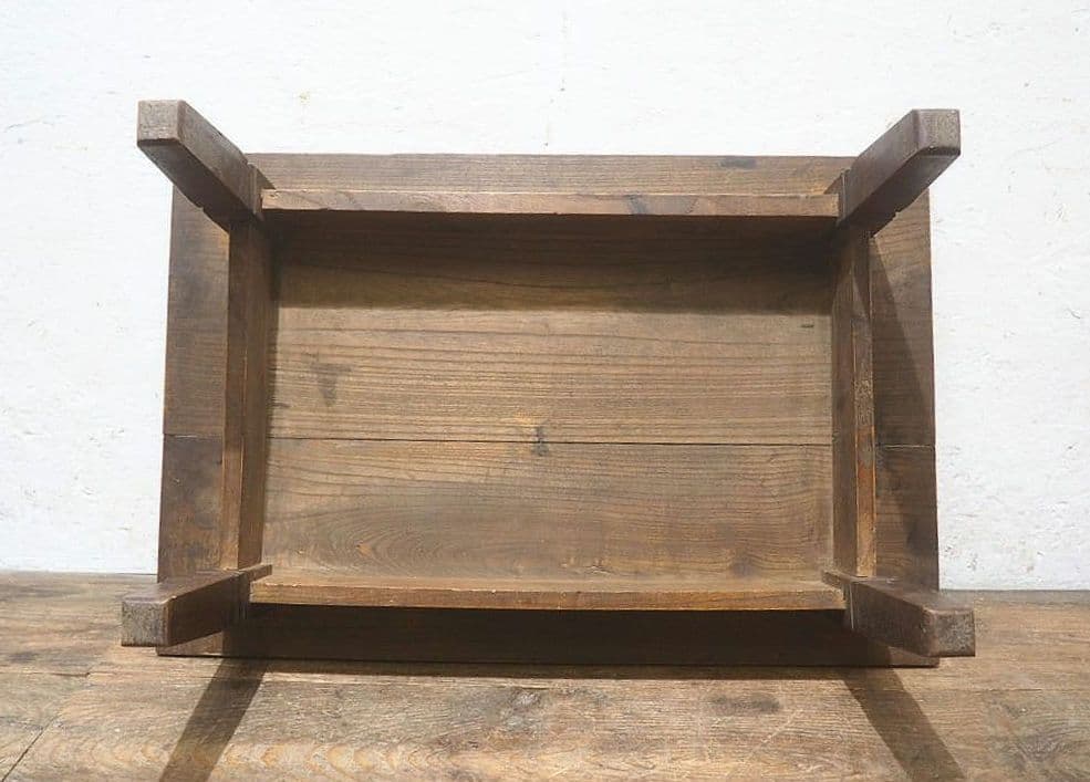 1381 レトロなローテーブル　文机　陳列台　展示台　テレビ台　アンティーク