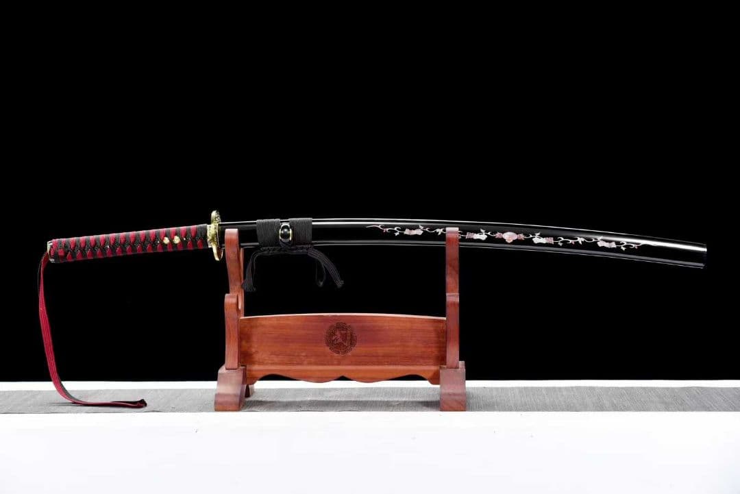 【朝顔】古兵器 刀装具 日本刀　模造刀 居合刀 武士道 鑑賞用 美術刀 贈り物