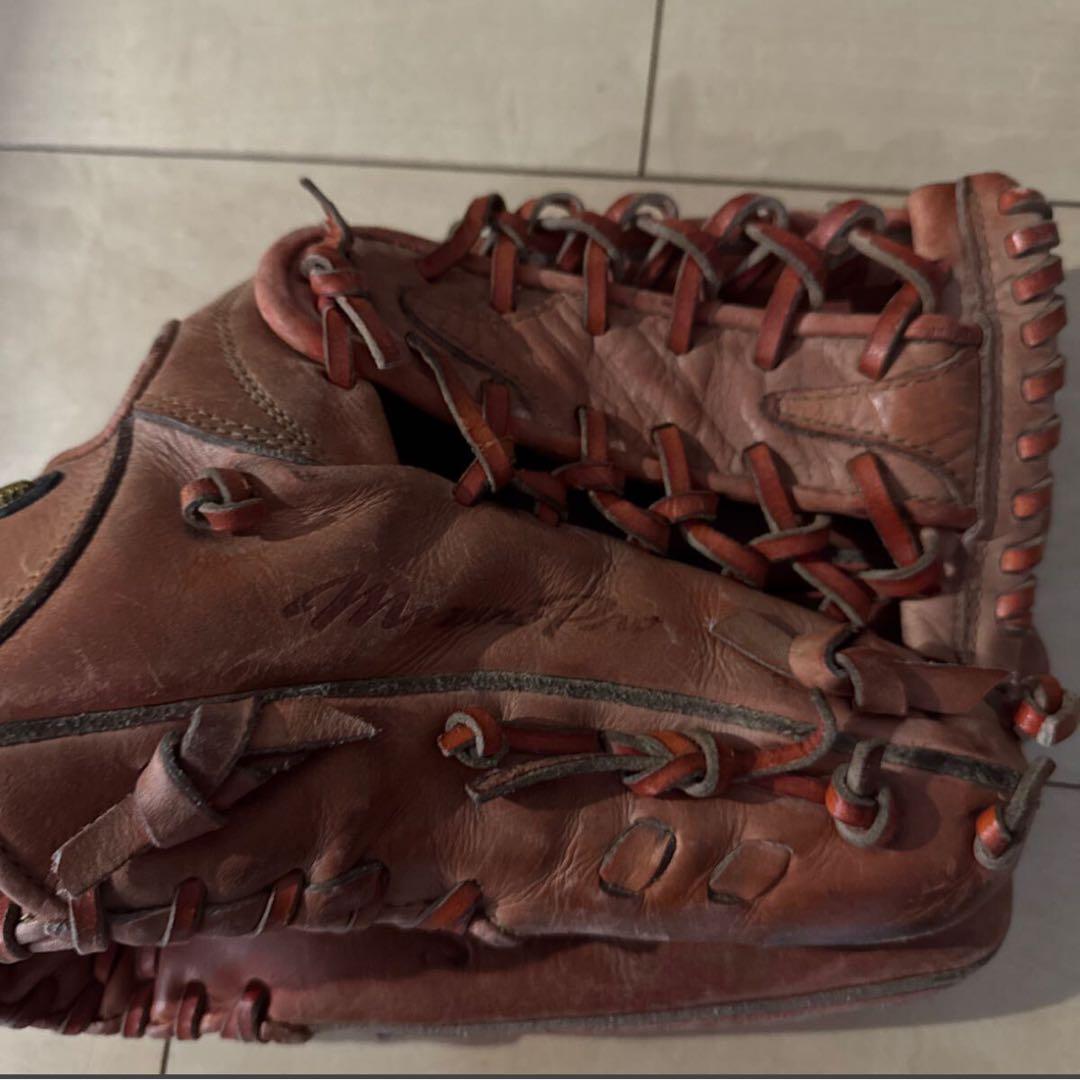ミズノプロ 最高級 キップレザー 即戦力 硬式 外野手用グローブ