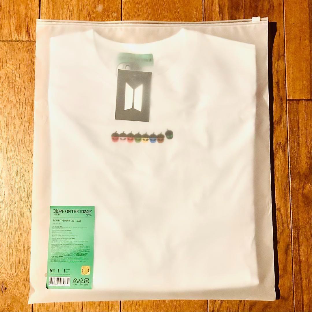 J-HOPE HOPE ON THE STAGE FINAL Tシャツ 白 XL