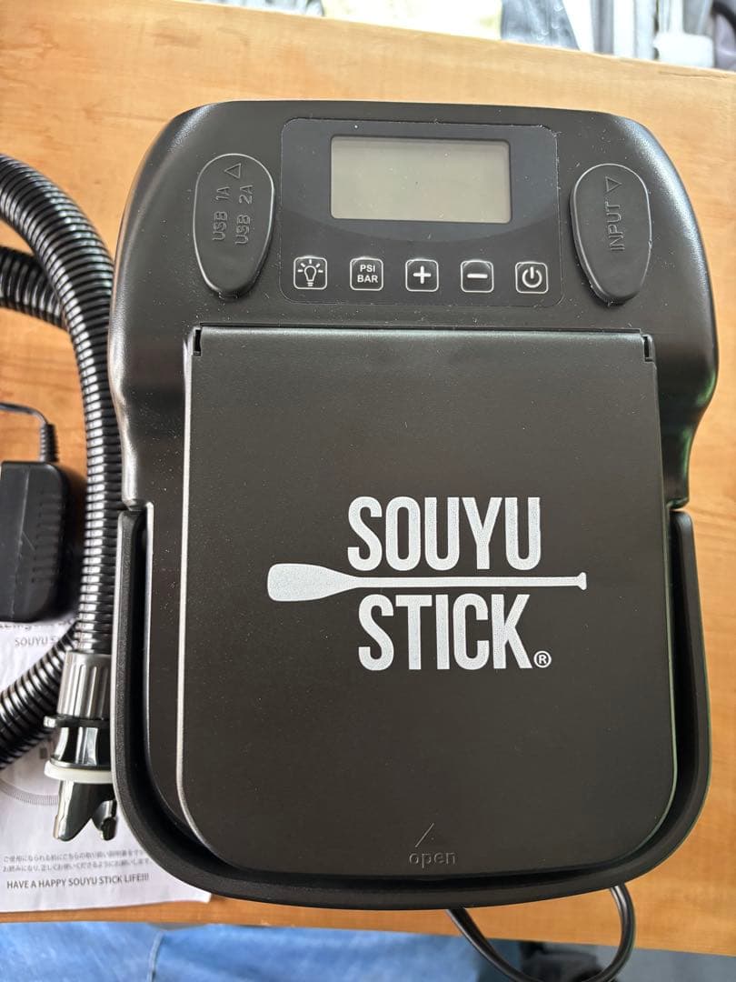 SOUYU STICK 空気入れデジタルディスプレイ付き