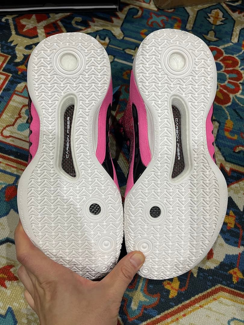 サイズUS9 カイリーアービング Anta Shockwave 5 pro PE