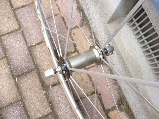 【中古品】カンパニョーロ　ユーラス　チューブラー　シマノ10S