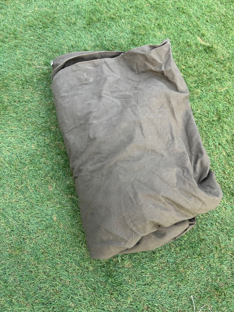 ［当時物・ヴィンテージ］ドイツ軍幕　2枚1セット　パップテント　フルセット