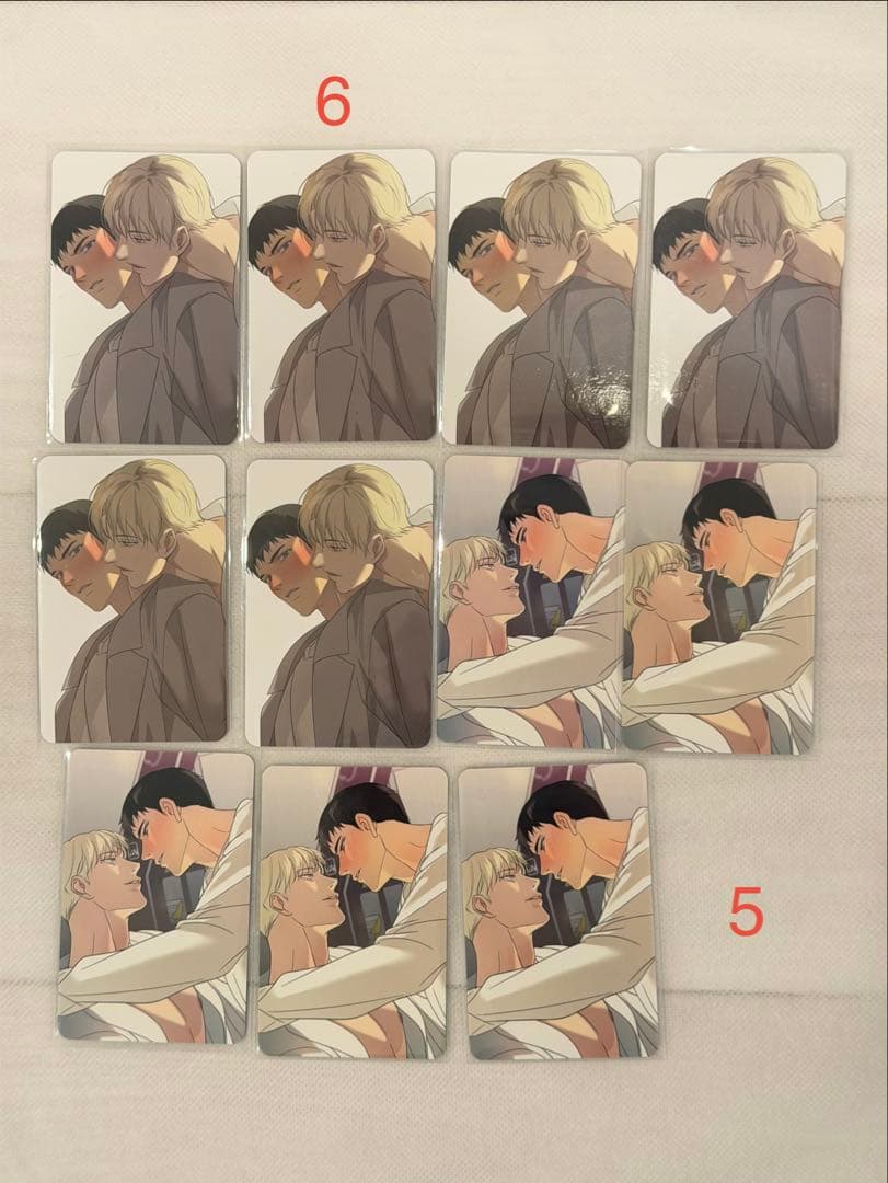 プ*読様 韓国BL バックライト Backlight トレカ 159枚　まとめ売