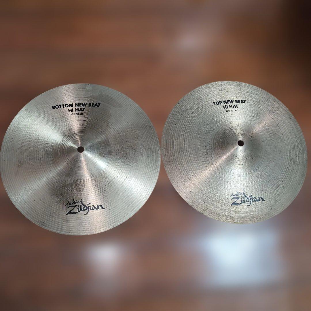 Zildjian ニュービート ハイハット 13インチ 上下セット