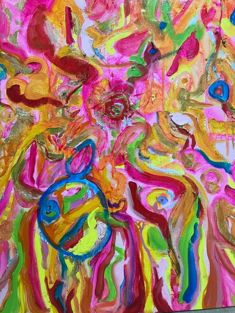 絵　絵画　原画　油絵　油彩　雑貨　モダンアート　アート　迫力　抽象画　インテリア