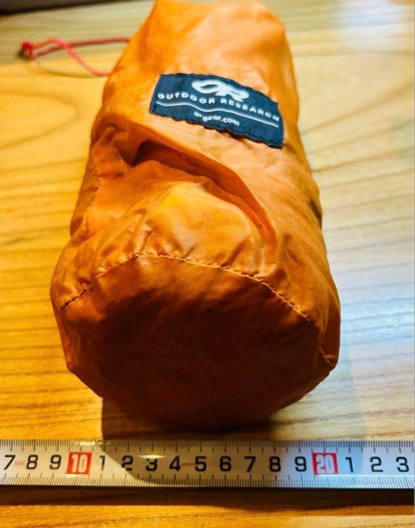 アウトドアリサーチ　ヘリウムソロオーニング ウルトラライトタープUL tarp