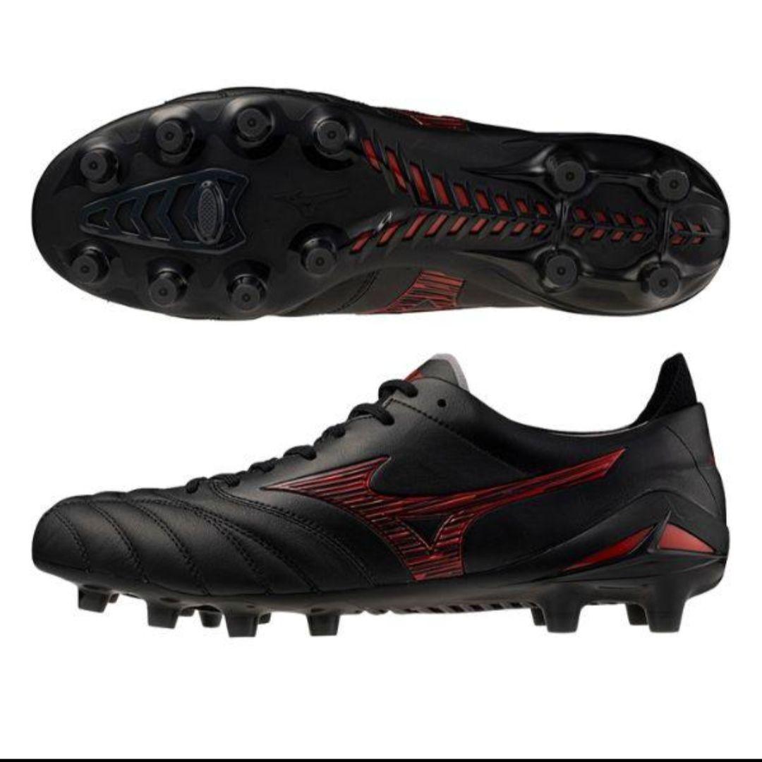 【翌日発送】モレリアネオ4ジャパン 26.5cm ブラック レッド