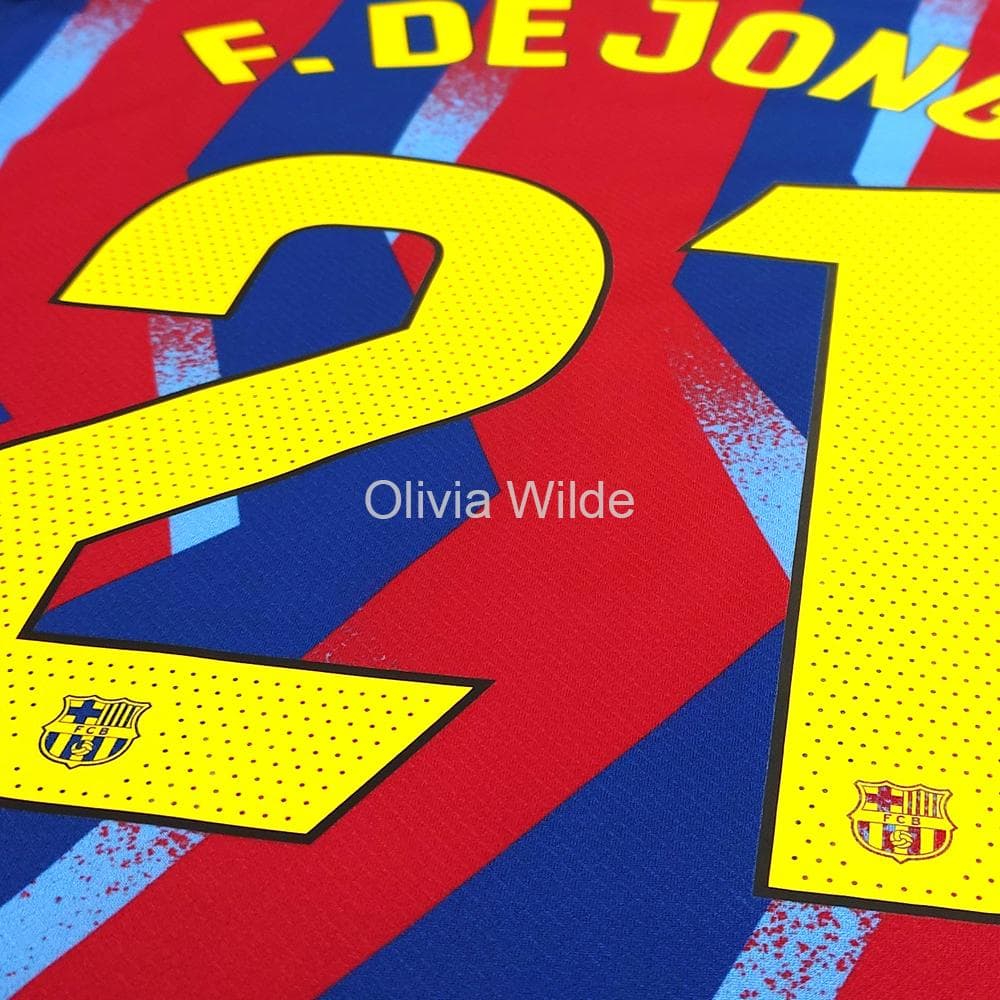 [正規品] FCバルセロナ ユニフォーム 25-26 #21 F.DE JONG