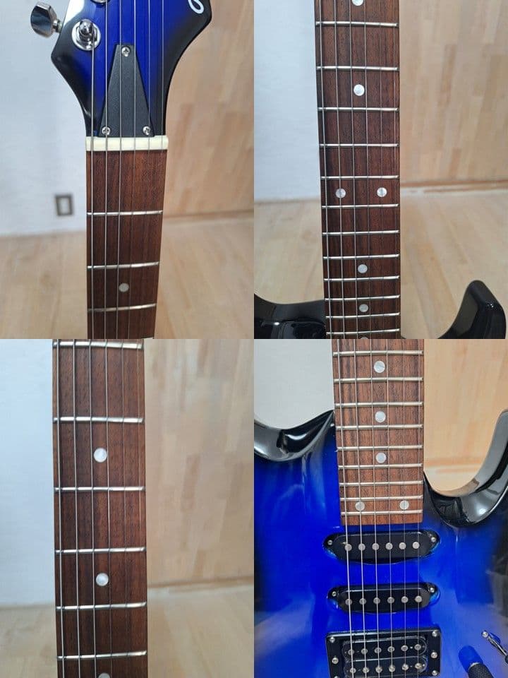 【ほぼ美品】エレキギター （調整済）自分が欲しいと思う内容で構成した初心者セット