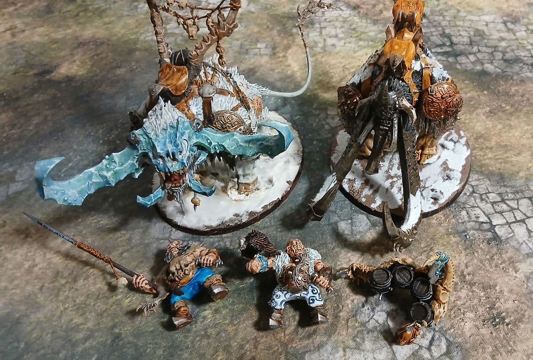 ウォーハンマー Ogor Mawtribes Army 2400 pts