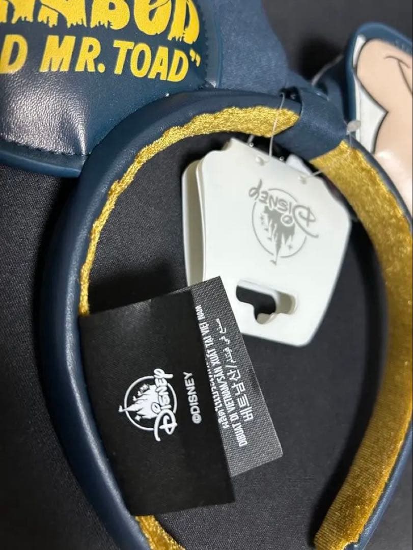 イカボードとトード氏 カチューシャ 海外ディズニー D23 75周年