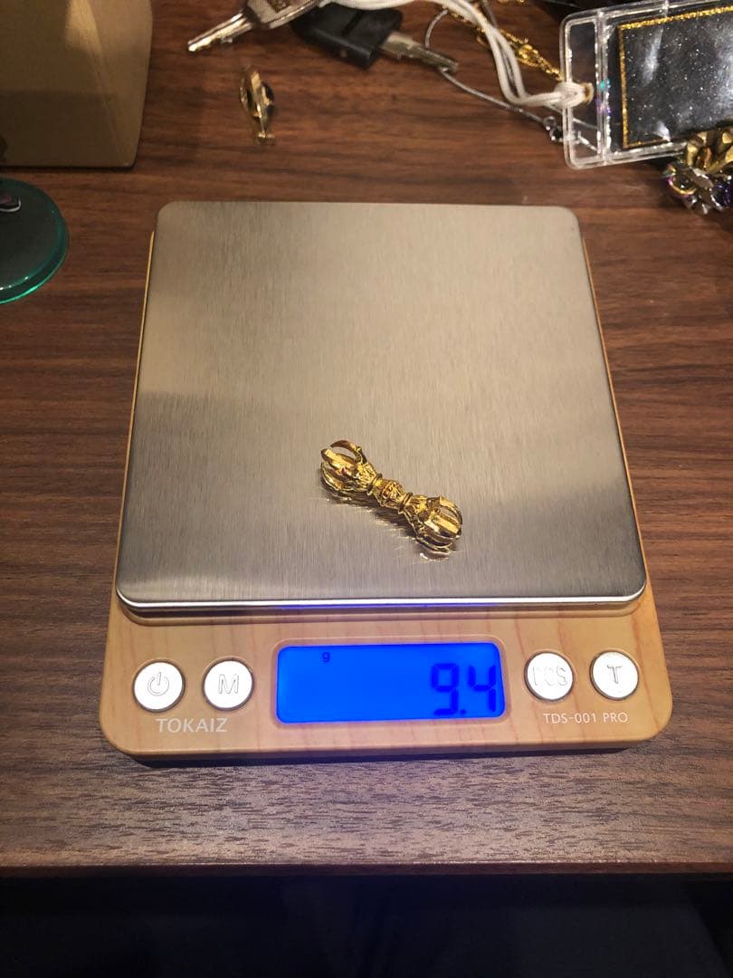 五鈷杵 ごこしょ　純金　k24 24k 22k k18 18k