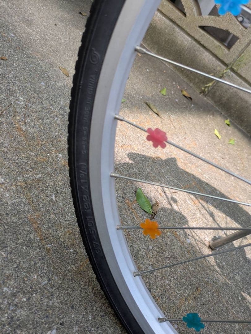 【直接引渡しのみ】ブリヂストン　エコパル22インチ　 水色 キッズバイク