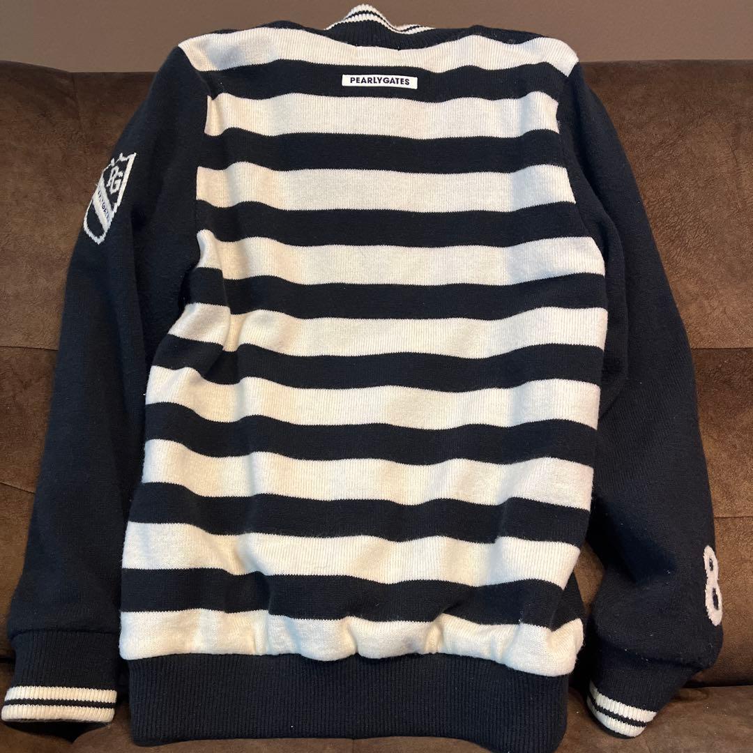 PEARLY GATES ネイビー ストライプジャケット サイズ5